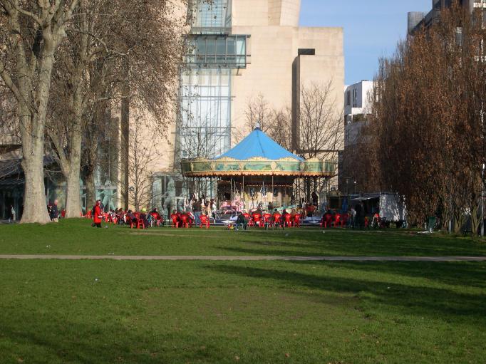  Manège pour enfants, parc de Bercy, 12e
